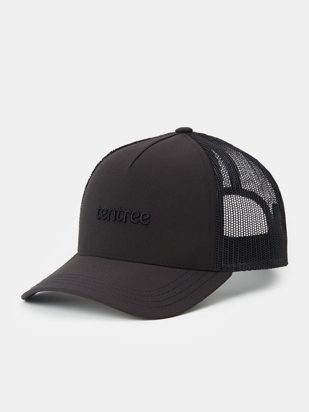 Tentree InMotion Altitude Hat Adjustable Repreve Mesh Baseball Cap Black OS
